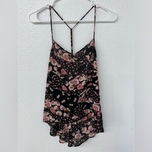 Floral Spaghetti Strap Top